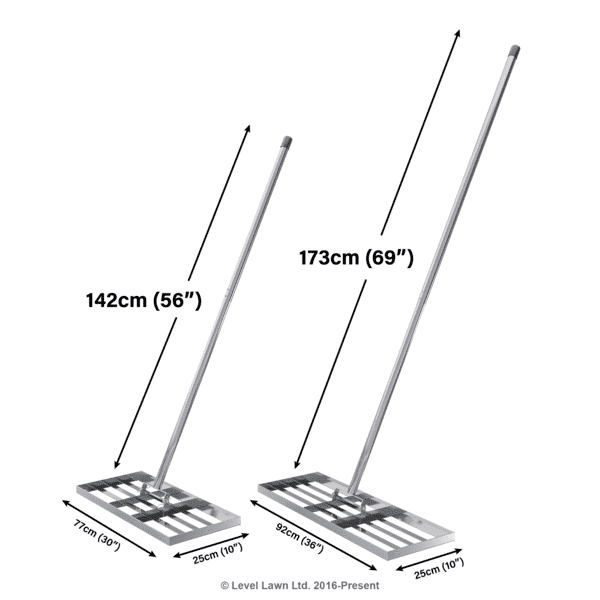 Stainless Steel Lawn Lute (77 cm) dimensions and specifications